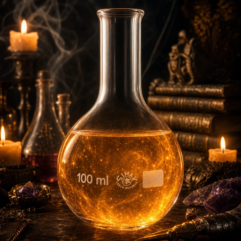 Stehkolben 100ml Enghals Vielseitiger 100ml Laborstehkolben mit Enghals für Synthesen Reaktionen und Stoffgemische