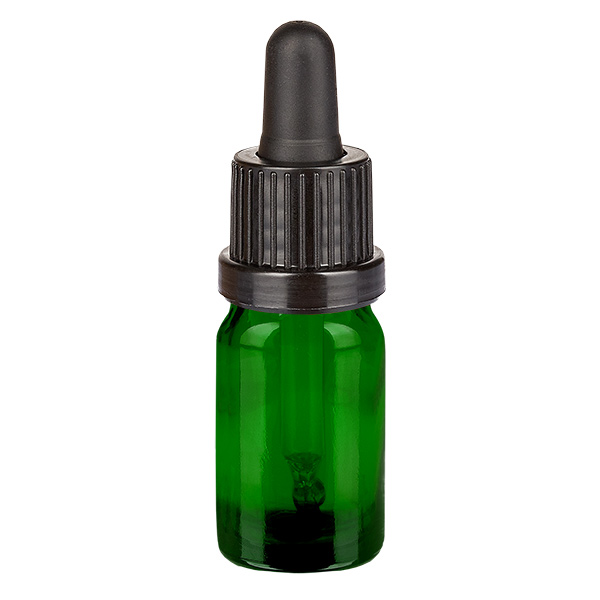 5ml Pipettenflasche schwarz Originalitätsverschluss GreenLine UT18/5