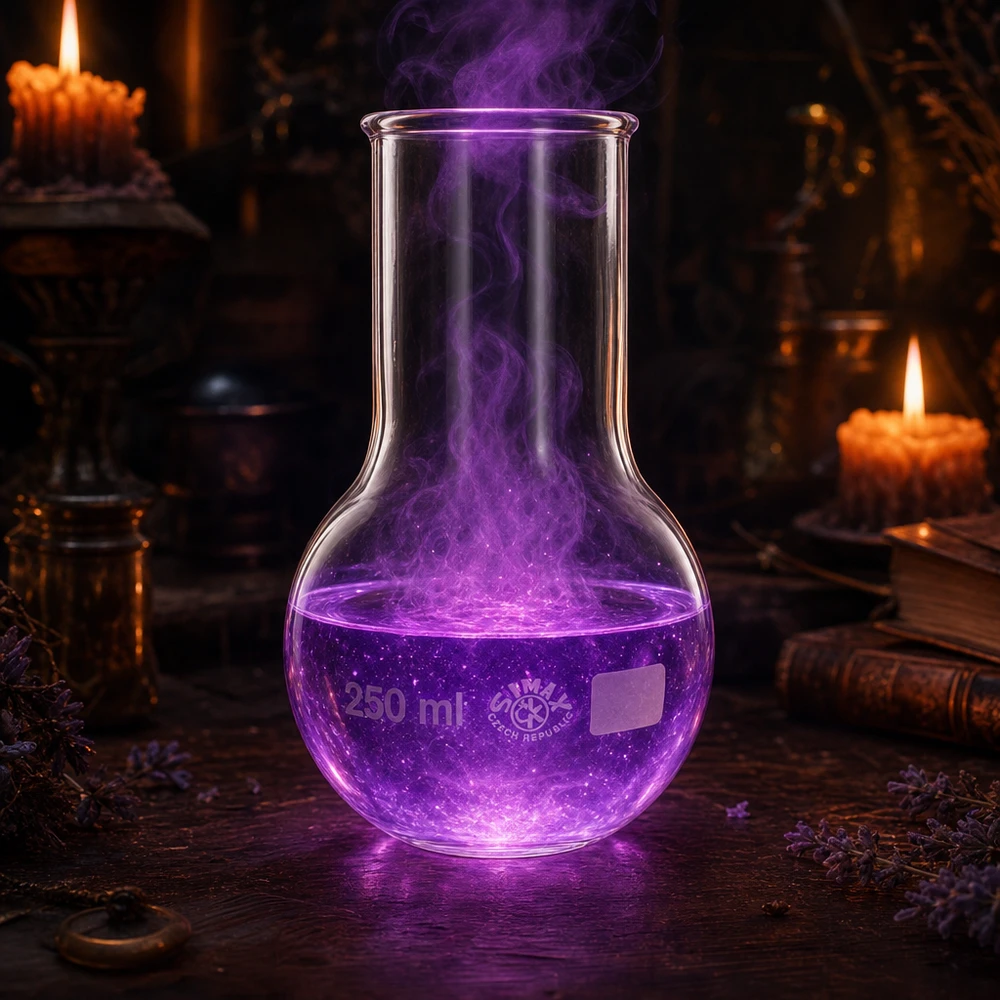 Stehkolben 250ml Weithals Laborstehkolben 250ml mit stabilem Boden und langem Hals für sichere Handhabung bei Experimenten