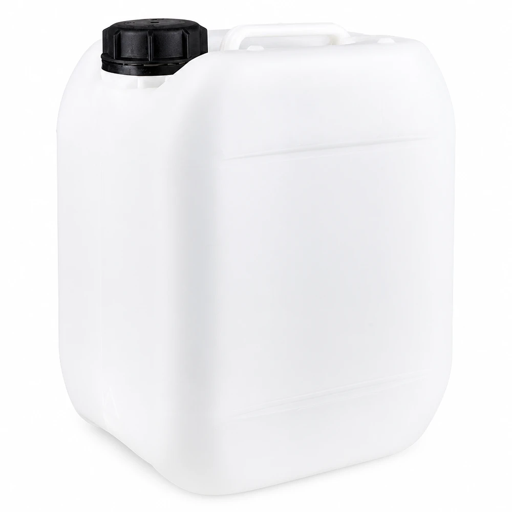 Kanister 5 Liter mit Schraubverschluss Originalitätsverschluss Kompakter 5L Industriekanister mit Schraubverschluss und seitlichem Griffbereich