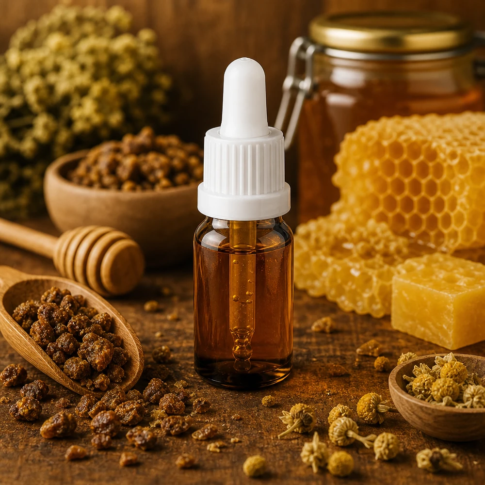 5ml Glasflasche braun mit kindersicherem Verschluss für Aromaöle und homöopathische Mittel