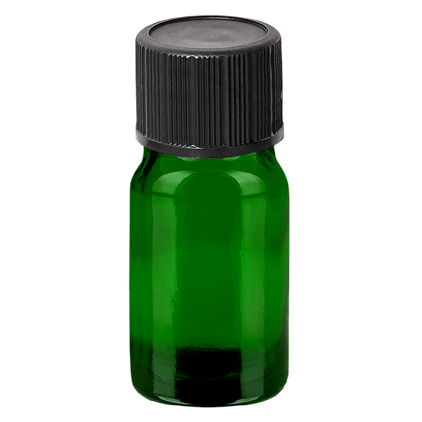 5ml Tropfflasche 1mm schwarz Standardverschluss GreenLine UT18/5