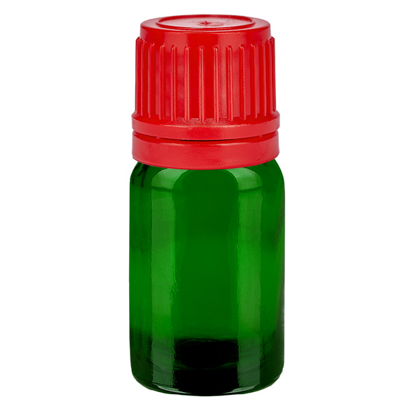 5ml Flasche 11mm Schraubverschluss rot Originalitätsverschluss GreenLine UT18/5 5ml Flasche 11mm Schraubverschluss rot Originalitätsverschluss GreenLine UT18/5