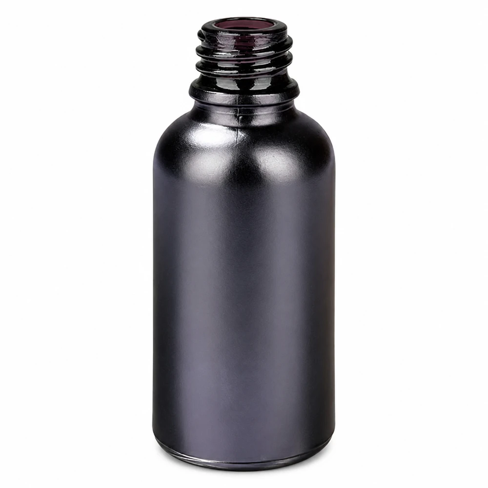 30ml Apothekerflasche BlackLine UT18/30 UNiTWIST Kleine 30ml schwarze Medizinflasche BlackLine UT18/30 ideal für Tropfen und flüssige Präparate