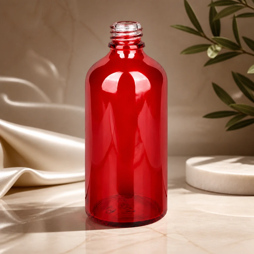 Langlebige RedLine Glasflasche 100ml mit korrosionsbeständigem Material für verschiedene Flüssigkeiten