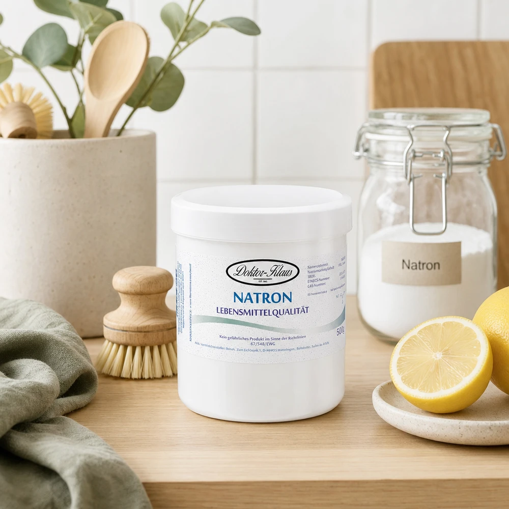 Premium Natron Doktor Klaus 500g deutsche Qualität für professionelle Anwendung in Küche und Haushalt