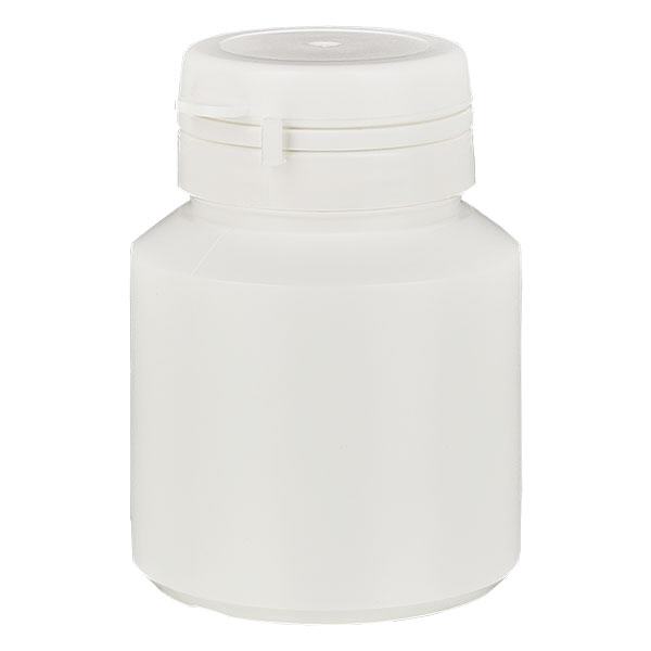 Kapselbox 40 ml weiß mit Jaycap Originalitätsverschluss weiß
