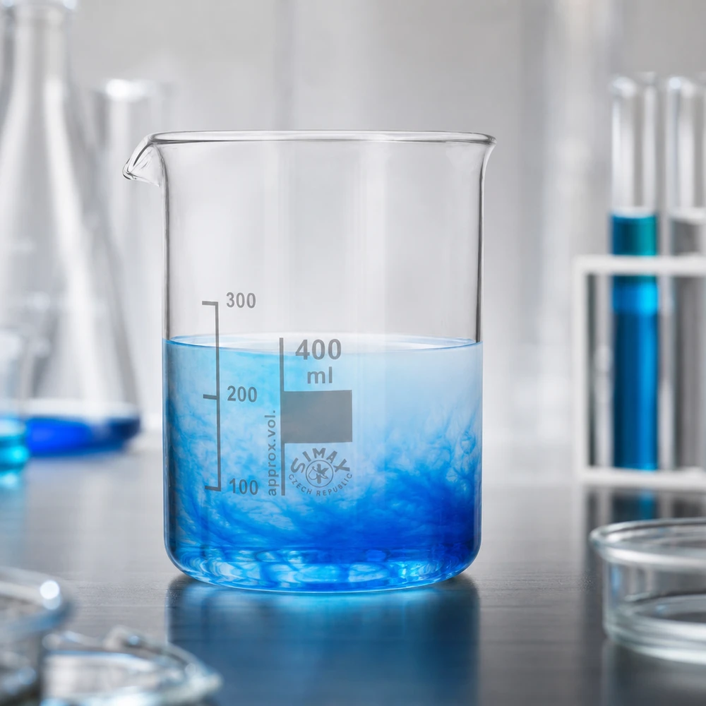400ml Becherglas mit breiter Öffnung ermöglicht einfaches Befüllen und Reinigen