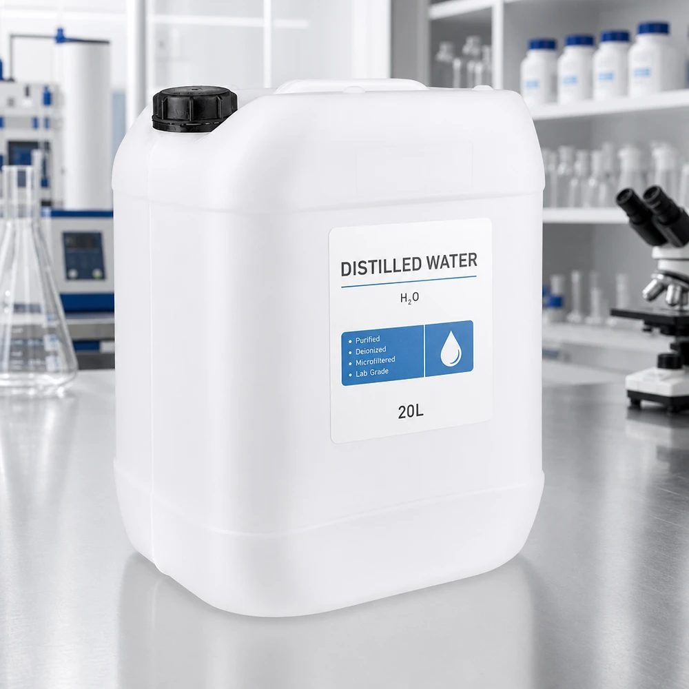 Kanister 20 Liter für Laborgüte Wasser mit auslaufsicherem Originalverschluss OV