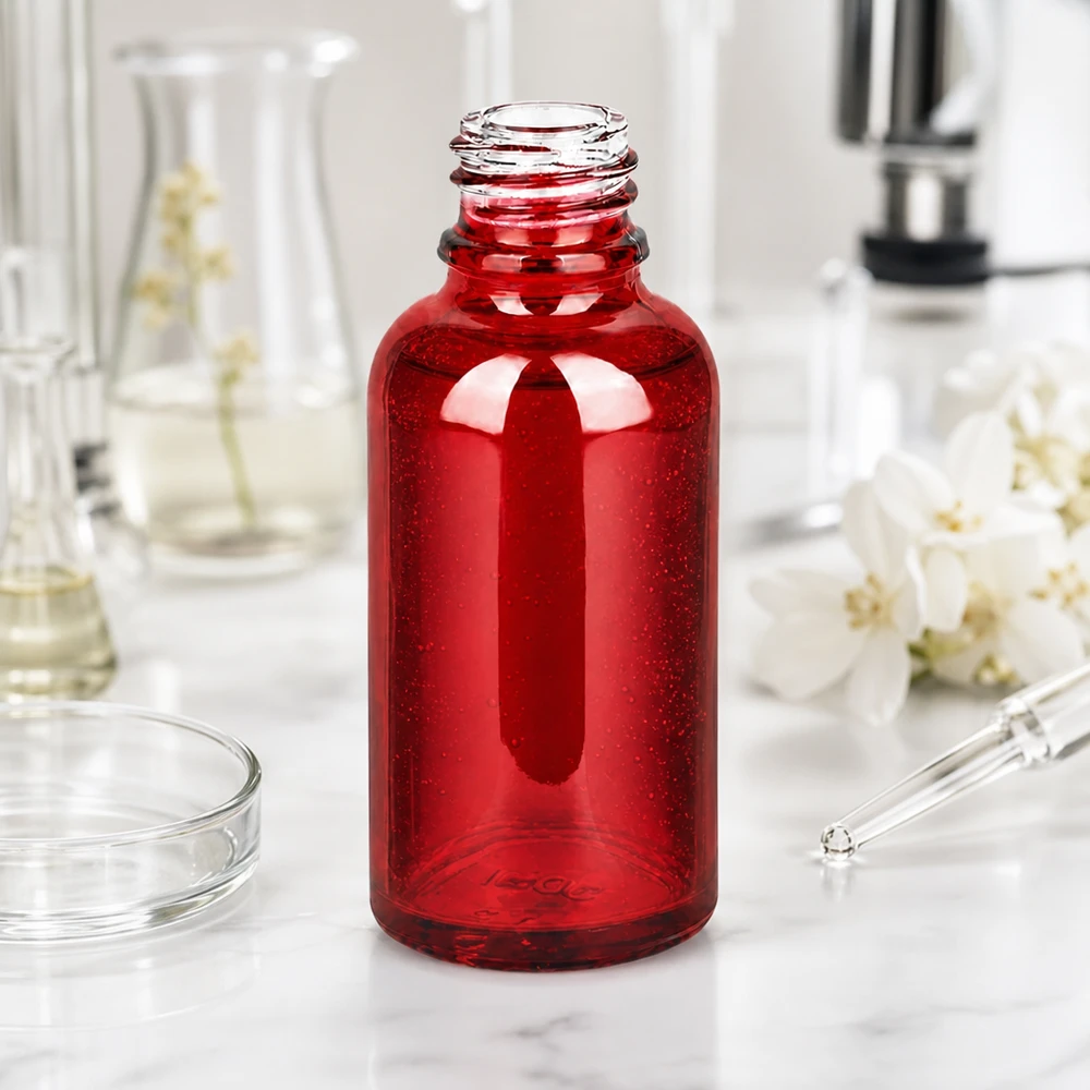 Kleine 30ml RedLine UT18/30 UNiTWIST Glasflasche ideal für Tropfen und flüssige Arzneimittel