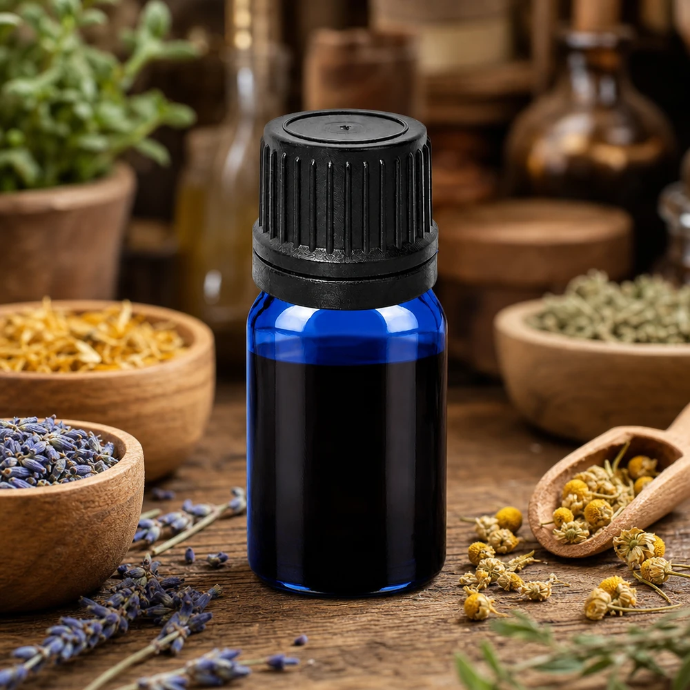 5ml Tropfflasche 1mm schwarz Originalitätsverschluss BlueLine UT18/5 Handliche Tropfflasche 5ml BlueLine Serie perfekt für Reisen und unterwegs dosieren