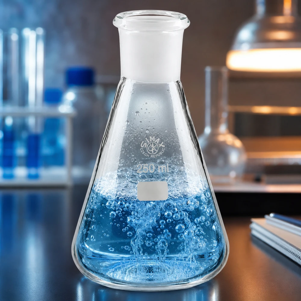 Erlenmeyerkolben 250ml mit Normschliff (29/32)