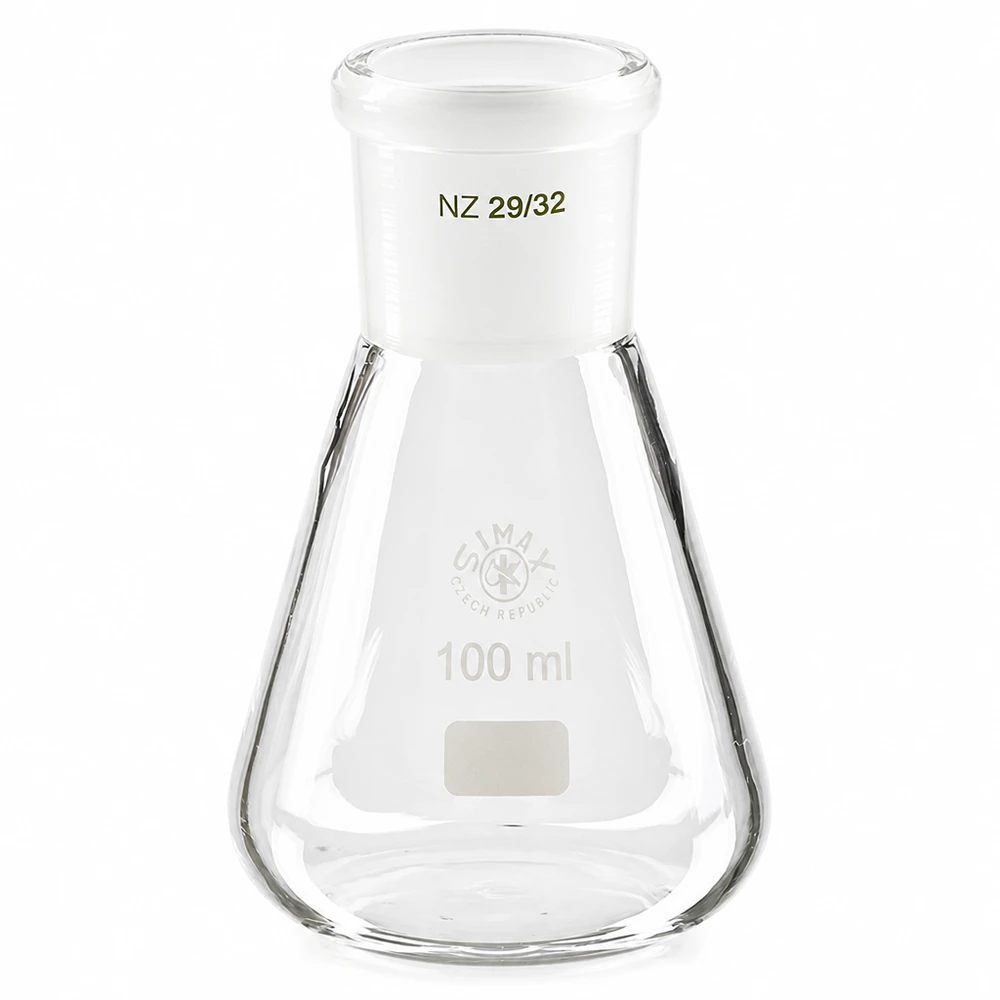 Erlenmeyerkolben 100ml mit Normschliff (29/32)