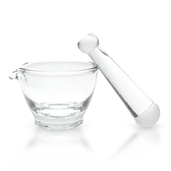 Mörser & Pistill ø80mm, glatte Oberfläche