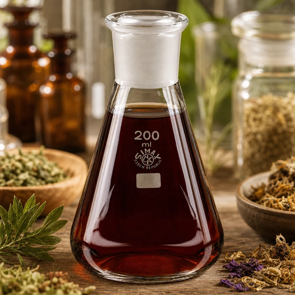 Erlenmeyerkolben 200ml mit Normschliff (29/32)