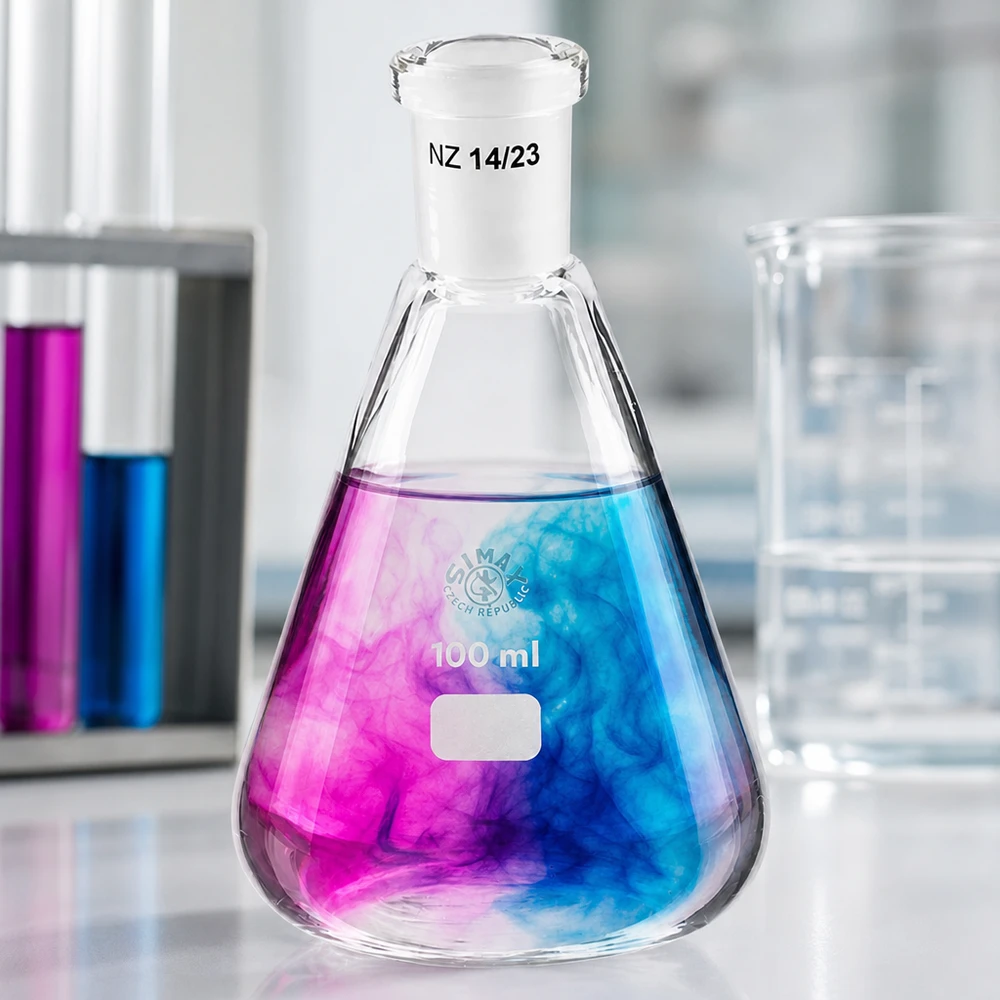 Erlenmeyerkolben 100ml mit Normschliff (14/23)