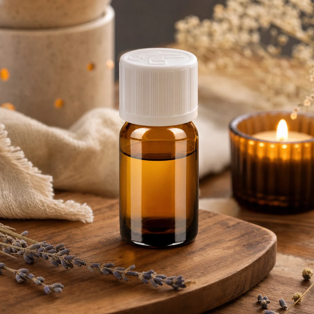 Nachfüllbare 5ml Braunglasflasche mit Tropfverschluss für DIY-Kosmetik und Parfümherstellung