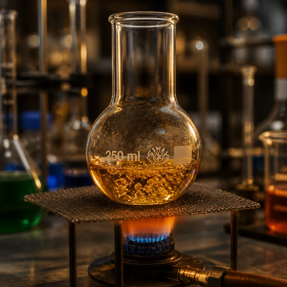 Rundkolben 250ml Weithals Rundkolben 250ml aus robustem Laborglas für professionelle chemische Anwendungen