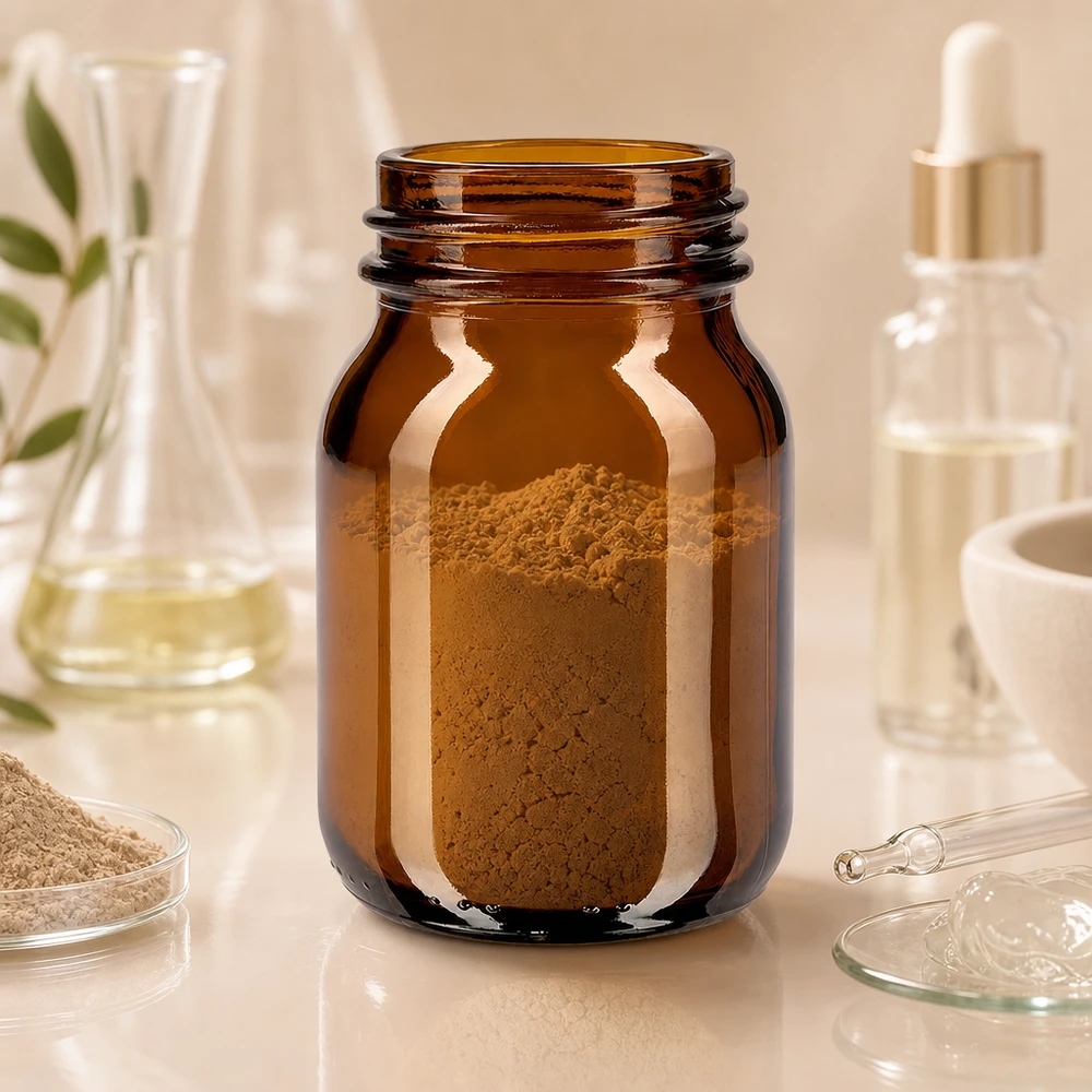 75ml Weithalsflasche Braunglas mit DIN 40 Mündung Robuste 75ml Braunglasflasche mit breitem Hals ideal für Labor und Kosmetikindustrie