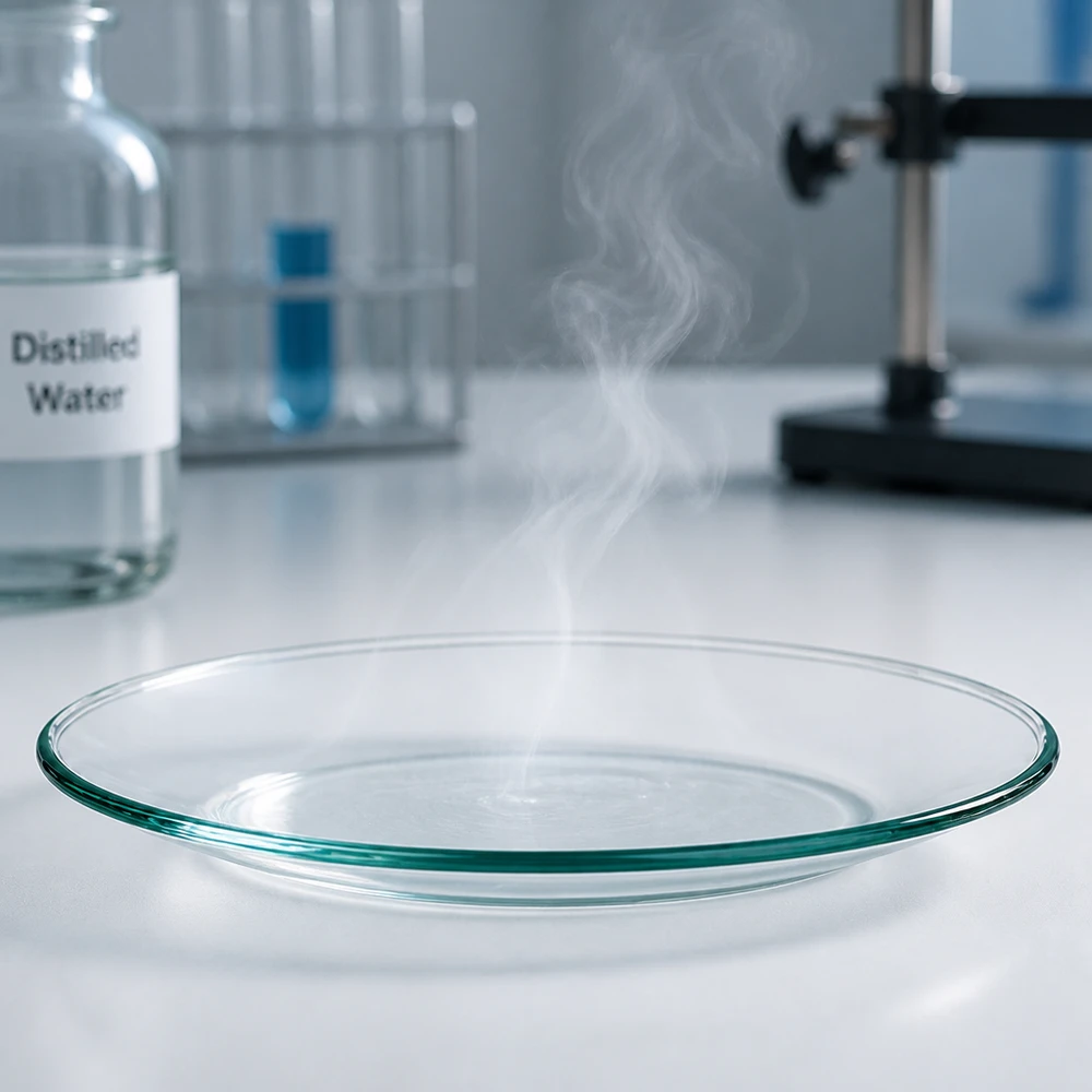 Uhrglasschale ø80 mm Präzisions-Laborschale 8cm aus hitzebeständigem Glas für analytische Arbeiten