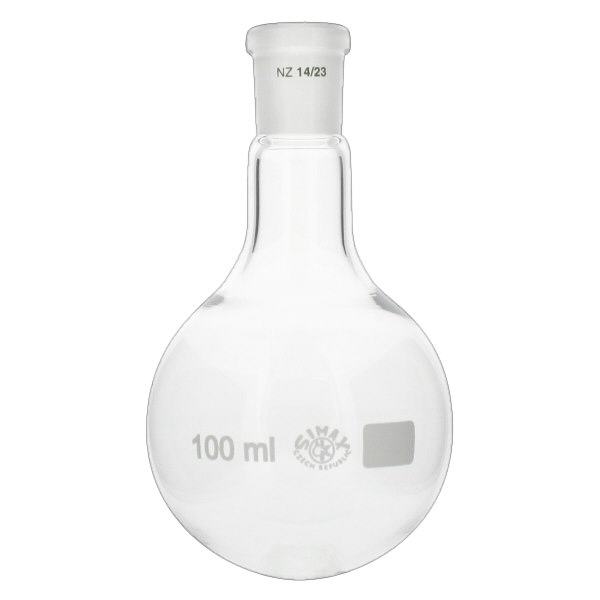 Rundkolben 100ml mit Normschliff (14/23) Rundkolben 100ml mit Normschliff (14/23)