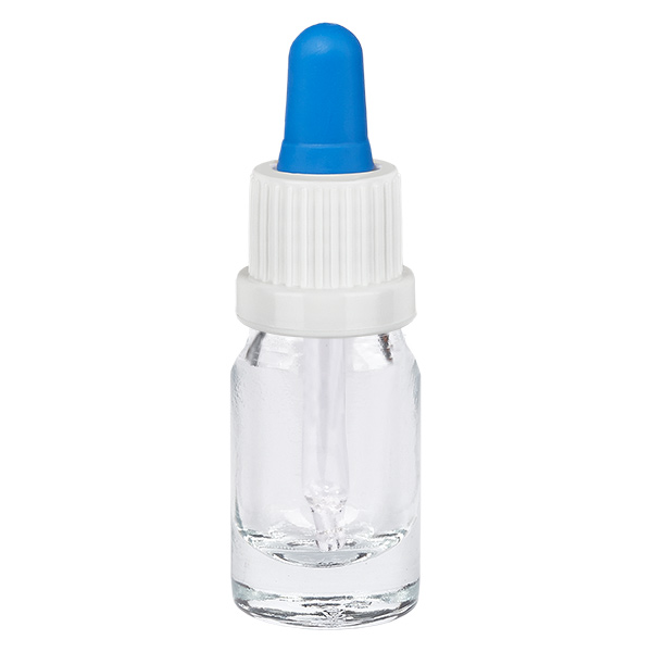 5ml Pipettenflasche weiß/blau Originalitätsverschluss ClearLine UT18/5 5ml Pipettenflasche weiß/blau Originalitätsverschluss ClearLine UT18/5