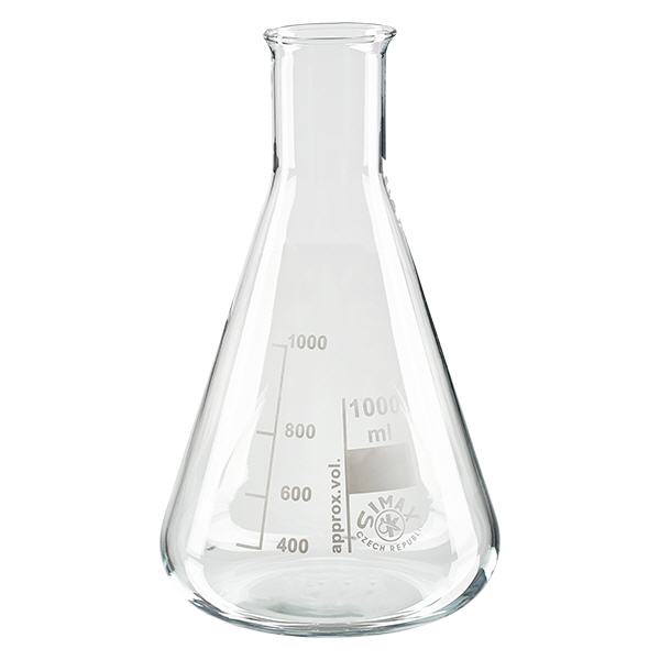 Erlenmeyerkolben 1000ml Enghals Erlenmeyerkolben 1000ml Enghals