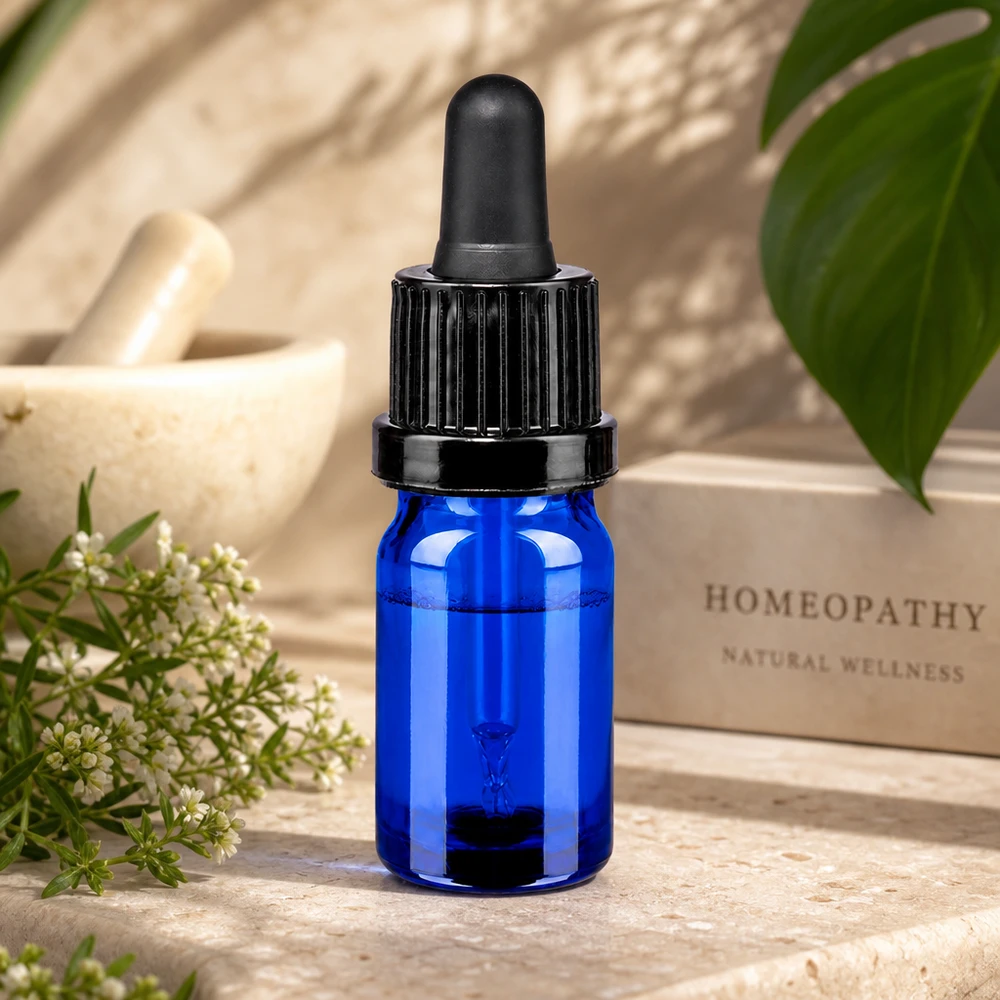 5ml Pipettenflasche schwarz Originalitätsverschluss BlueLine UT18/5 Professionelle 5ml Pipettenflasche blau für pharmazeutische Präparate OV BlueLine UT18/5