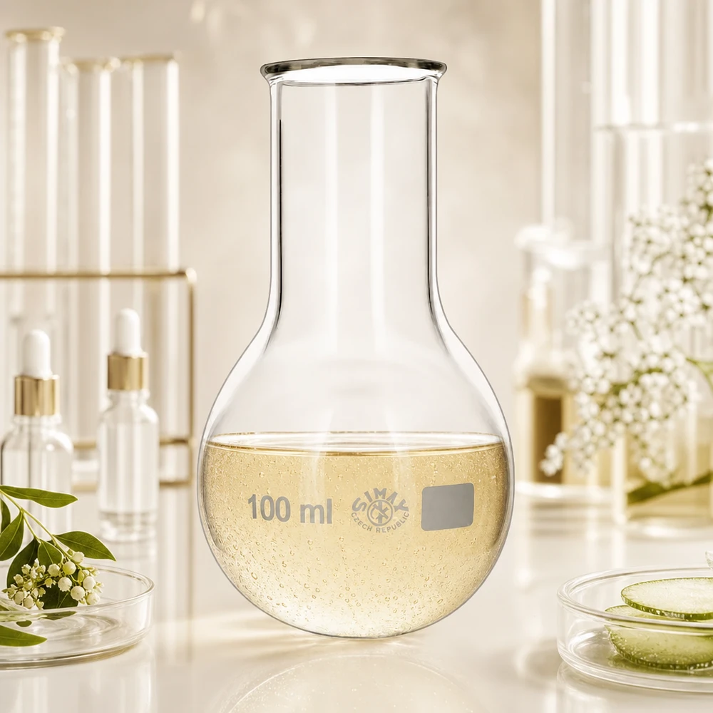 Rundkolben 100ml Weithals Rundkolben 100ml ideal für Destillation und Extraktion in der analytischen Chemie