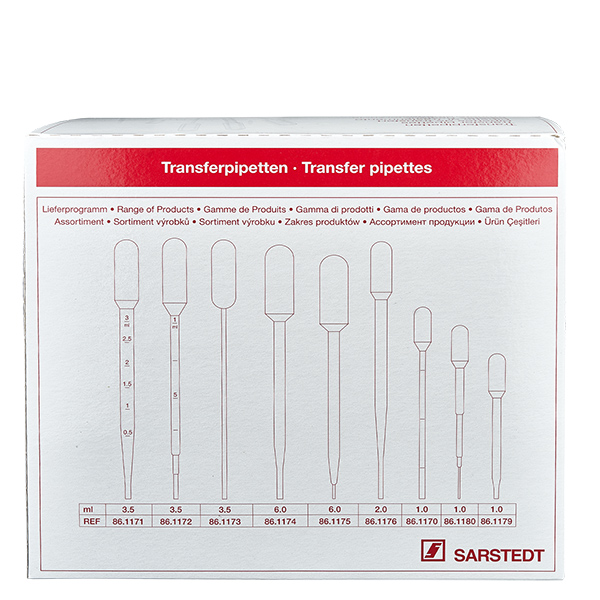 2ml Transferpipette (154x11mm) ohne Graduierung 2ml Transferpipette (154x11mm) ohne Graduierung