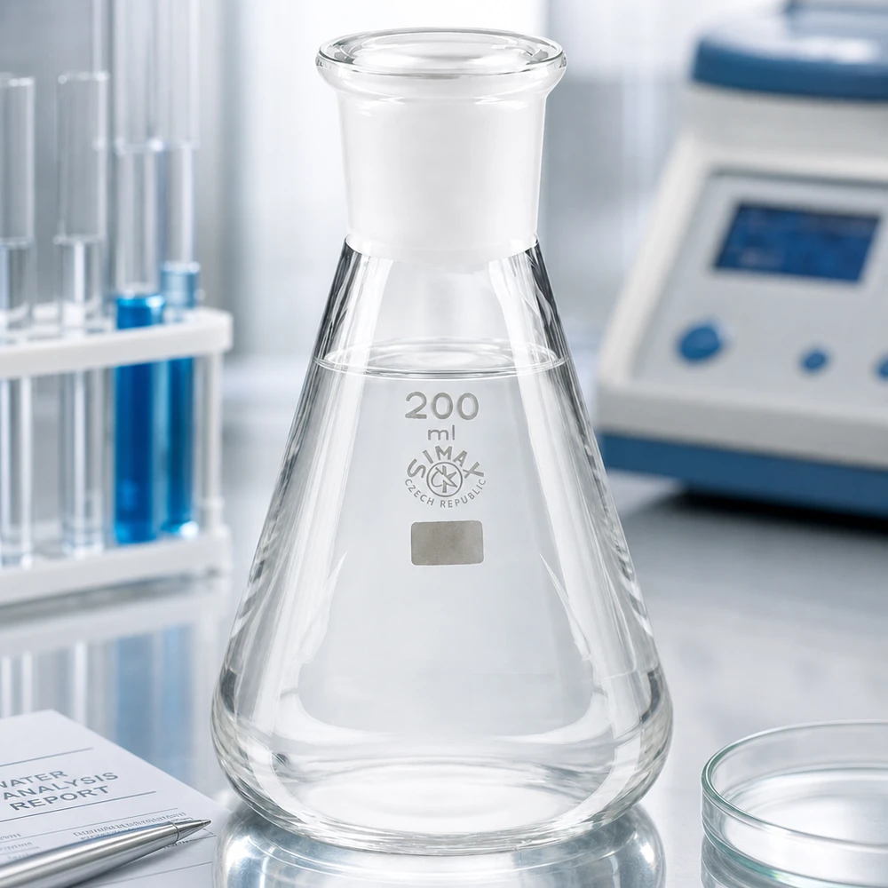 Erlenmeyerkolben 200ml mit Normschliff (29/32) Erlenmeyerkolben 200ml mit Normschliff (29/32)