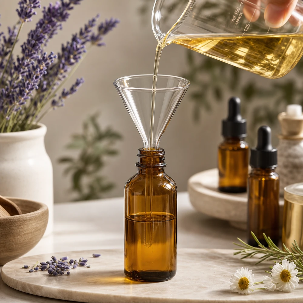 Langlebiger Glastrichter mit perfekter Trichterform für Küche Labor und Hobby-Anwendungen