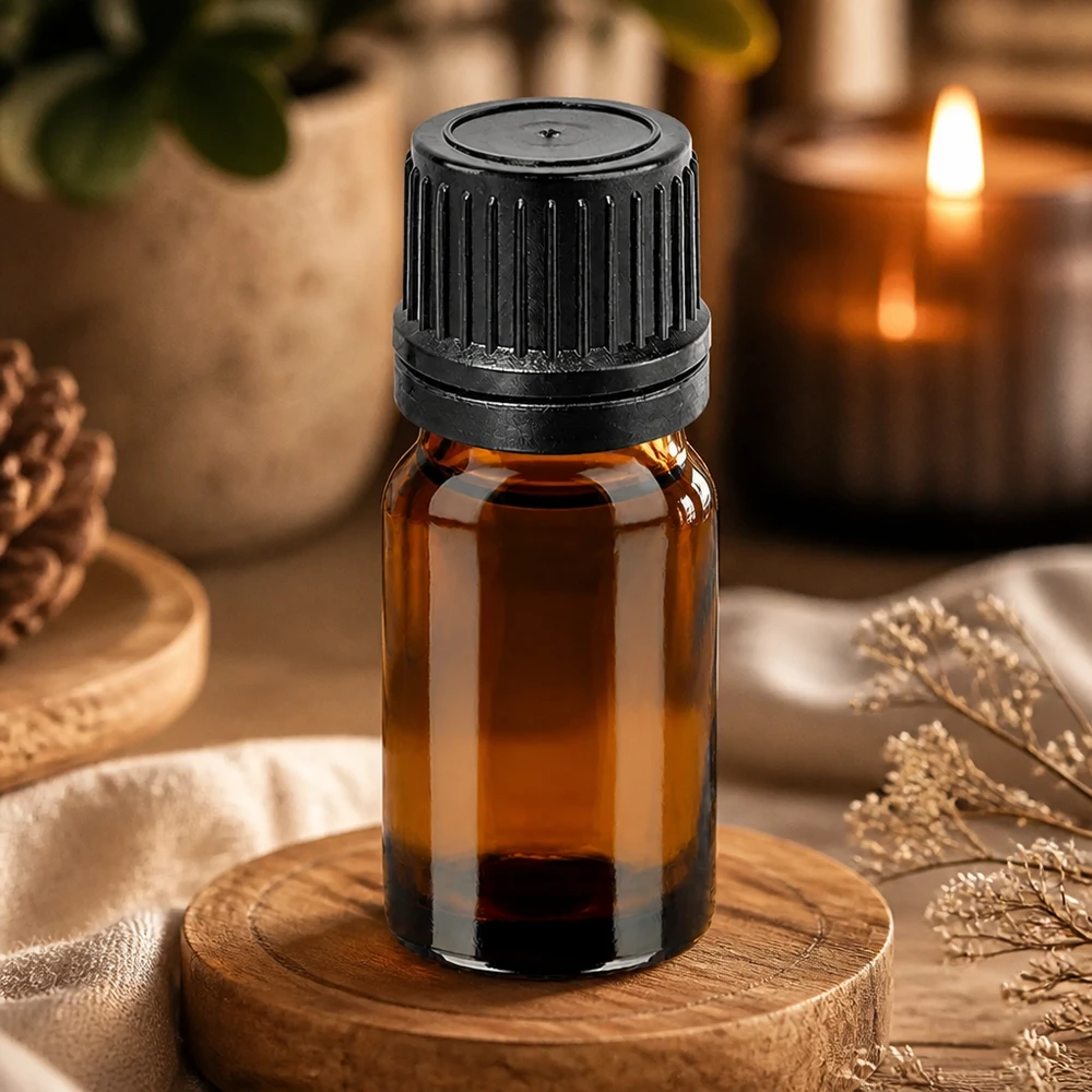 Hochwertige 5ml Glasflasche mit Tropfeinsatz perfekt für Reise und unterwegs Aromatherapie