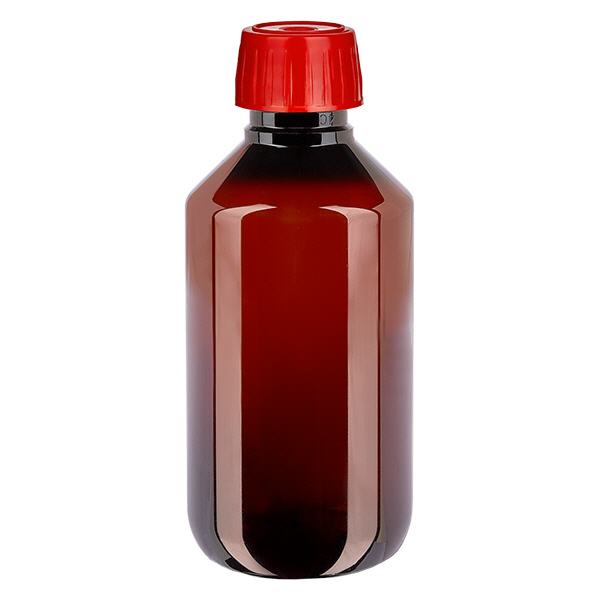 PET Flasche 200ml mit EntgasungsVerschluss rot PET Flasche 200ml mit EntgasungsVerschluss rot