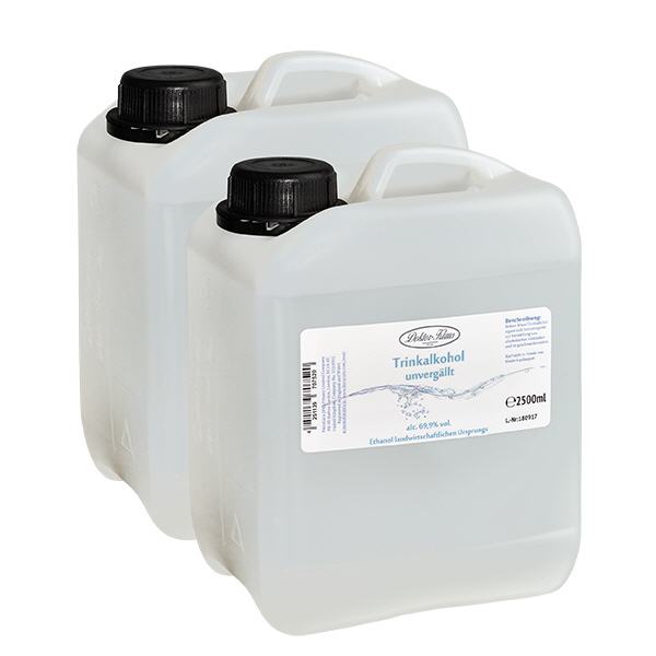 5000ml Weingeist (Trinkalkohol) 69.9% Doktor-Klaus 5000ml Weingeist (Trinkalkohol) 69.9% Doktor-Klaus
