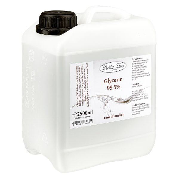Glycerin (99.5%) 2.5 Liter Doktor-Klaus Glycerin (99.5%) 2.5 Liter Doktor-Klaus