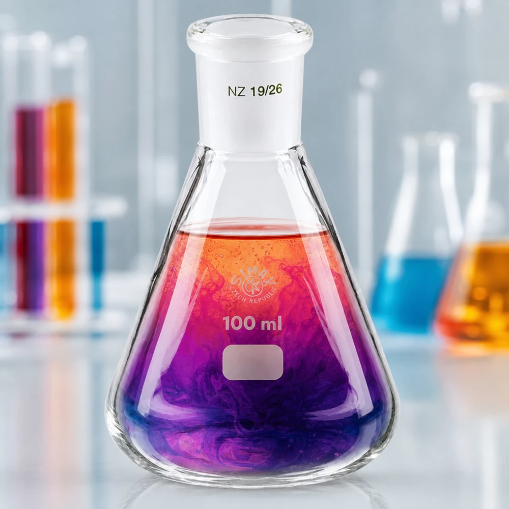 Erlenmeyerkolben 100ml mit Normschliff (19/26)
