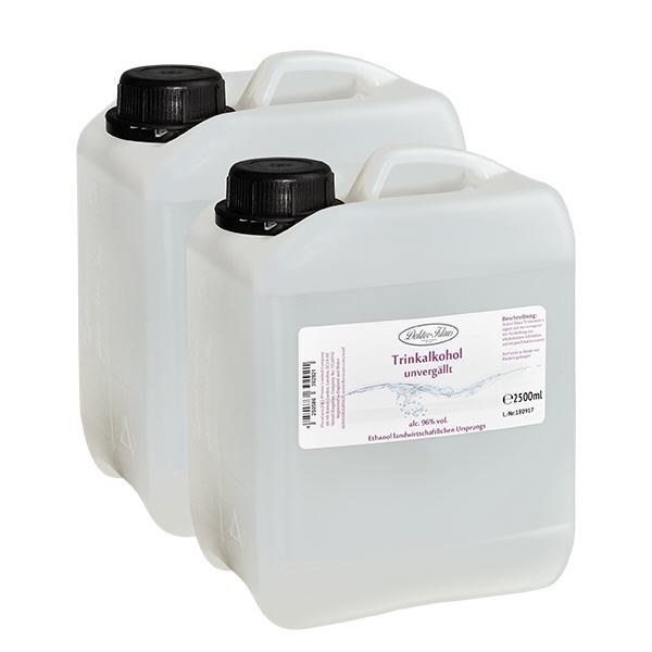 5000ml Weingeist (Trinkalkohol) 96% Doktor-Klaus 5000ml Weingeist (Trinkalkohol) 96% Doktor-Klaus