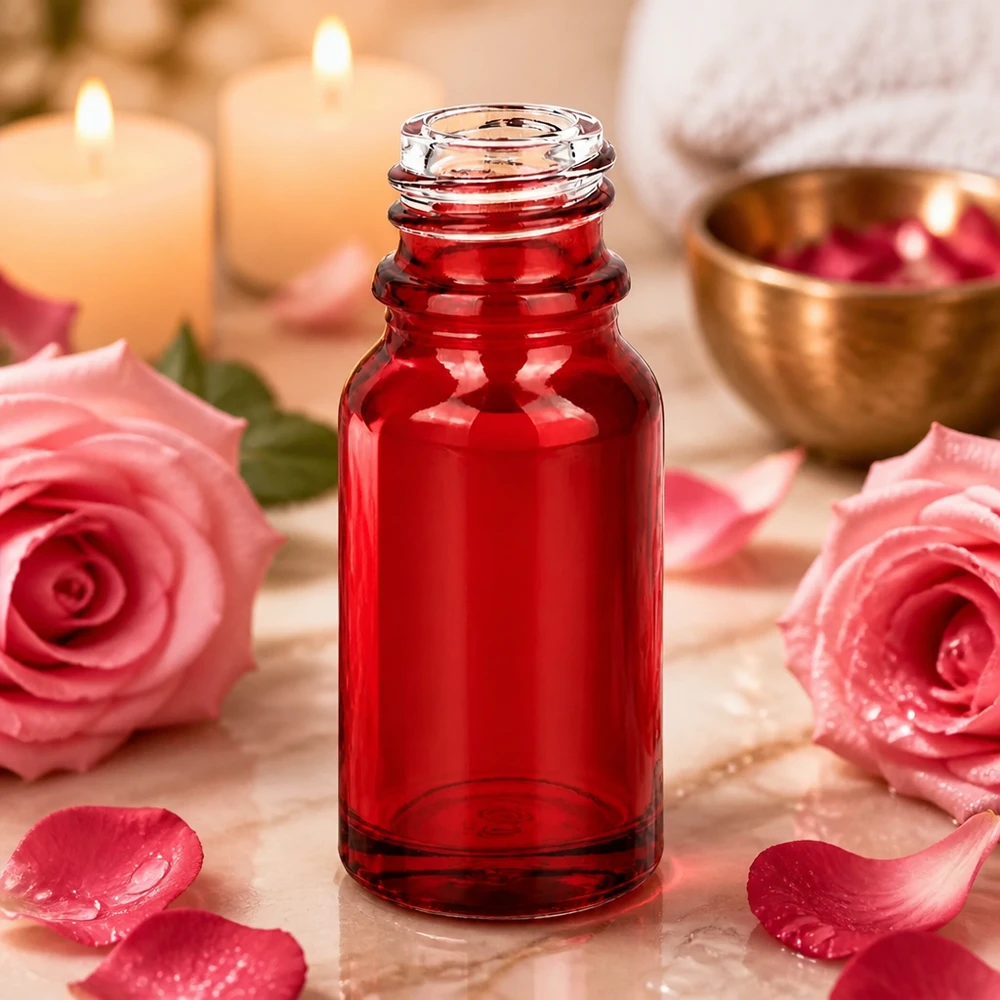 10ml Apothekenflasche RedLine UT18/10 UNiTWIST Vielseitige 10ml RedLine Glasflasche UT18/10 perfekt für Homöopathie und alternative Heilmittel