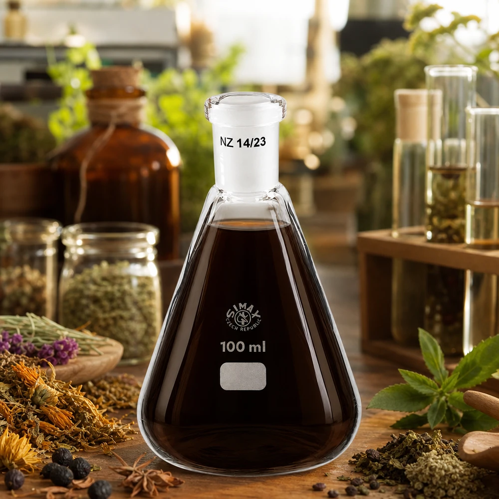 Erlenmeyerkolben 100ml mit Normschliff (14/23) Erlenmeyerkolben 100ml mit Normschliff (14/23)