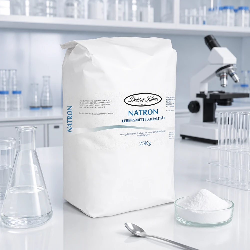 25kg Natriumhydrogencarbonat Sack mit ultrarfeinem weißen Pulver für präzise Dosierung