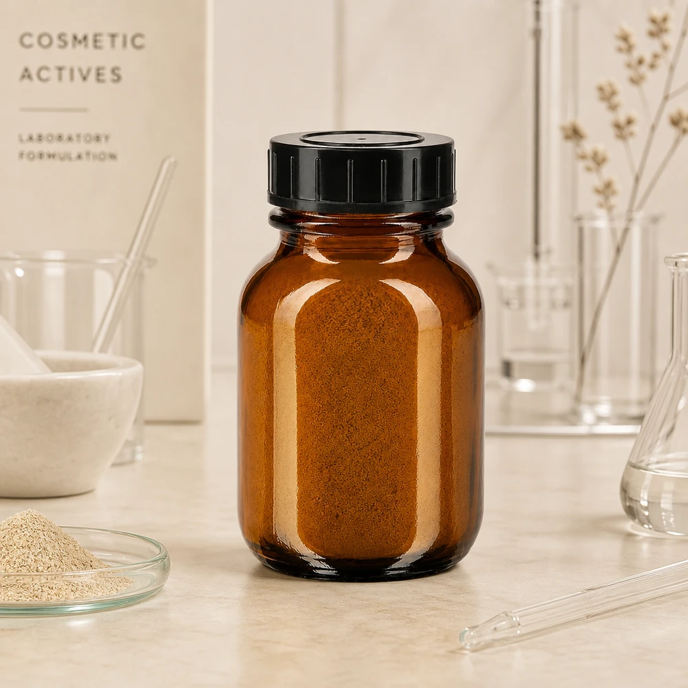 Premium 50ml Braunglasbehälter mit Schraubgewinde für sichere Produktlagerung