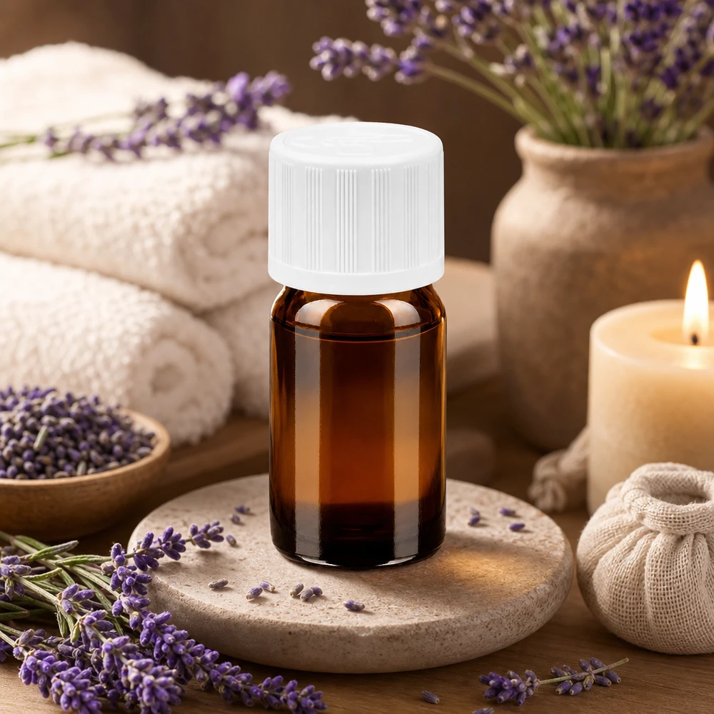 Robuste 5ml Glasflasche braun mit Tropfsystem für Heilpraktiker und Therapeuten
