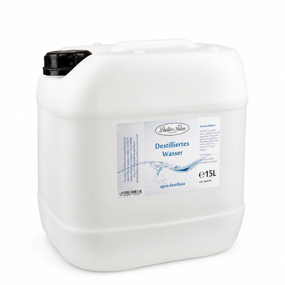 Destilliertes Wasser 15L Doktor-Klaus Destilliertes Wasser 15L Doktor-Klaus