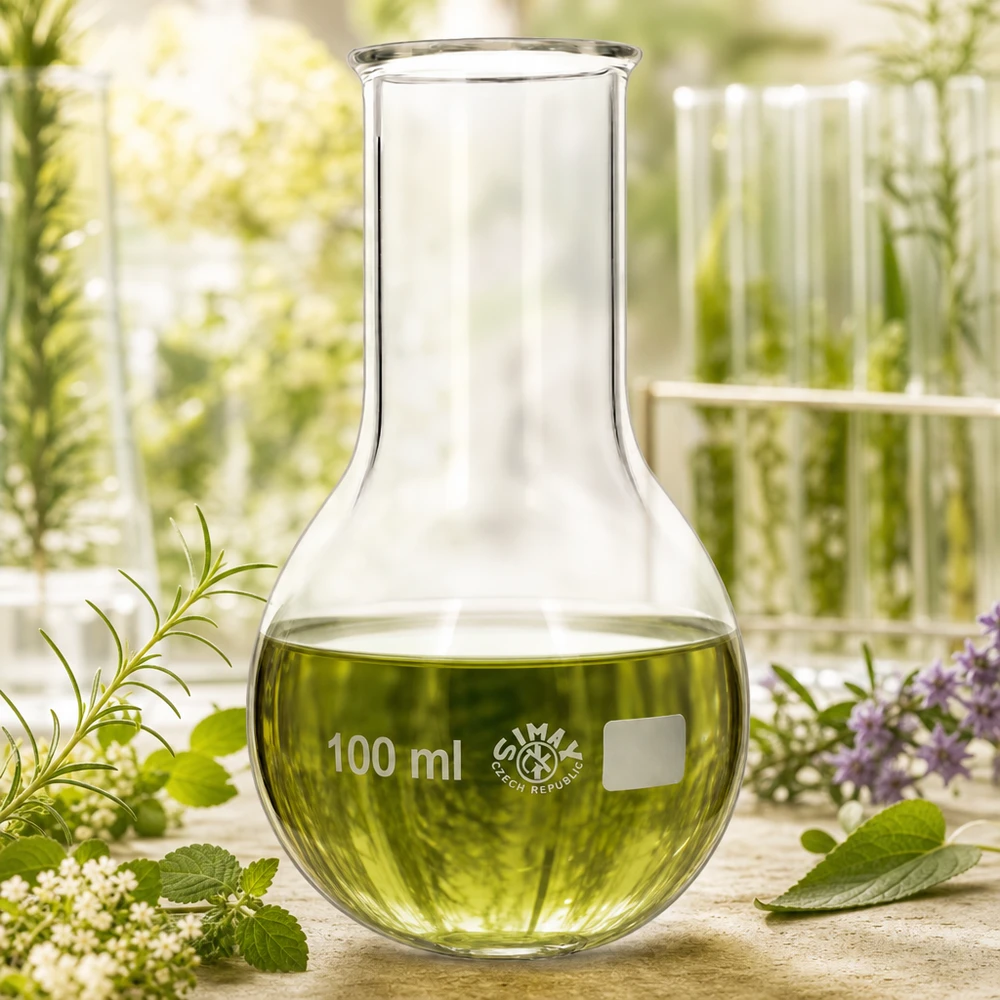 Weithals Rundkolben 100ml perfekt für Kristallisation und Umkristallisation von Substanzen
