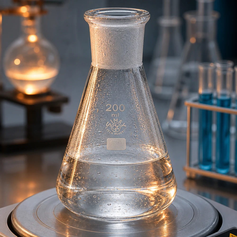 Erlenmeyerkolben 200ml mit Normschliff (29/32)