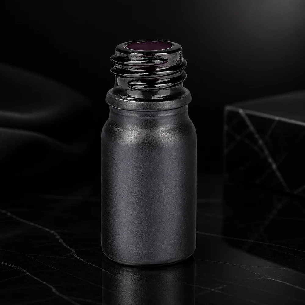 Dosierfreundliche 5ml Apothekerflasche BlackLine UT18/5 UNiTWIST für präzise Anwendung