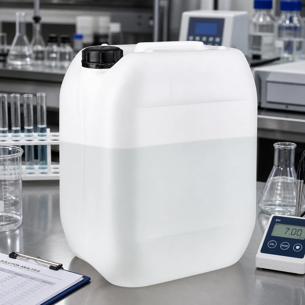 Kanister 10 Liter mit Schraubverschluss Originalitätsverschluss Dichter Laborkanister 10L mit Originalitätsverschluss zur Qualitätssicherung sensibler Substanzen