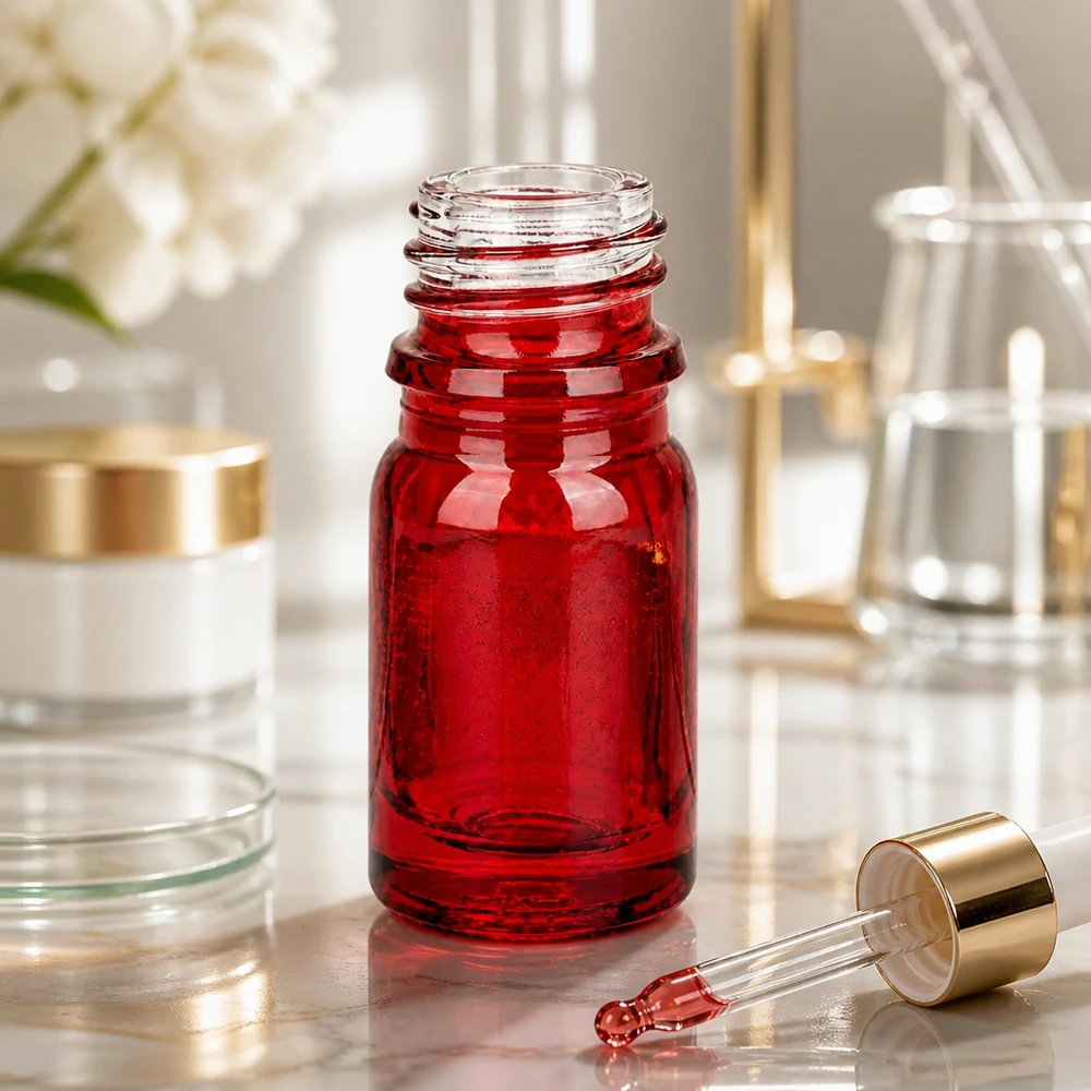 5ml Apothekenflasche RedLine UT18/5 UNiTWIST Zertifizierte 5ml RedLine Glasflasche UT18/5 für professionelle Arzneimittel-Portionierung