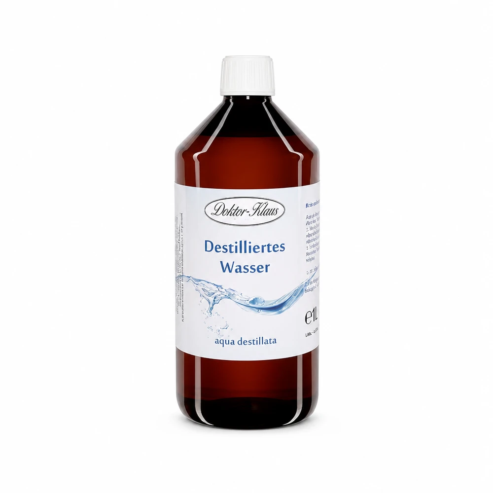 Destilliertes Wasser 1L Doktor-Klaus Destilliertes Wasser 1L Doktor-Klaus